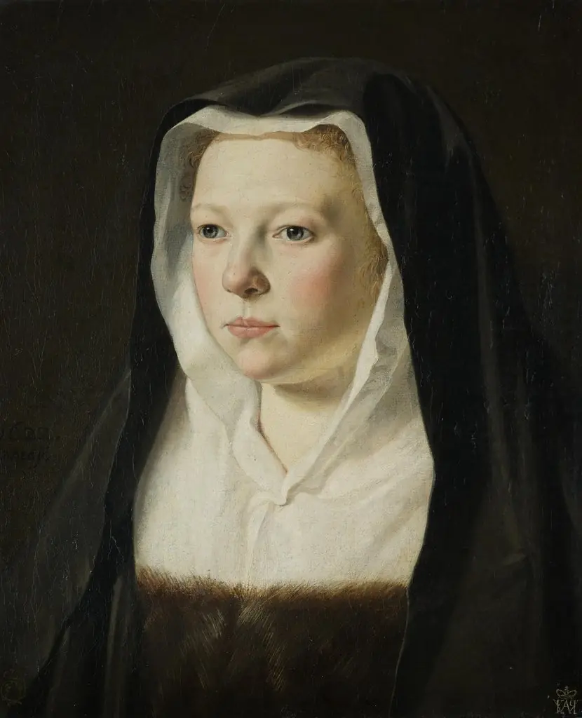 Portrait of a young woman