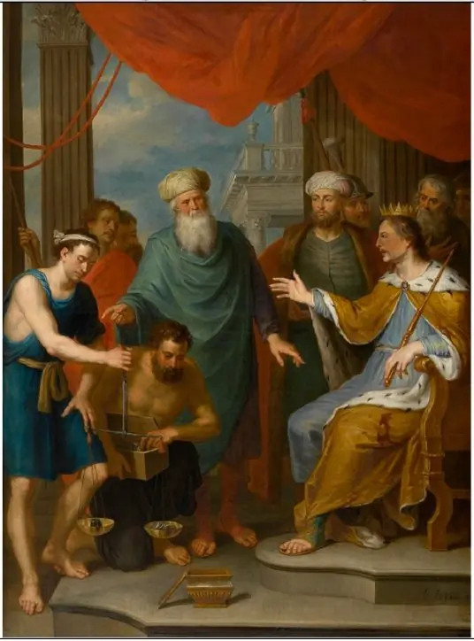 The Viceroy of Egypt Receives Joseph's Brothers
