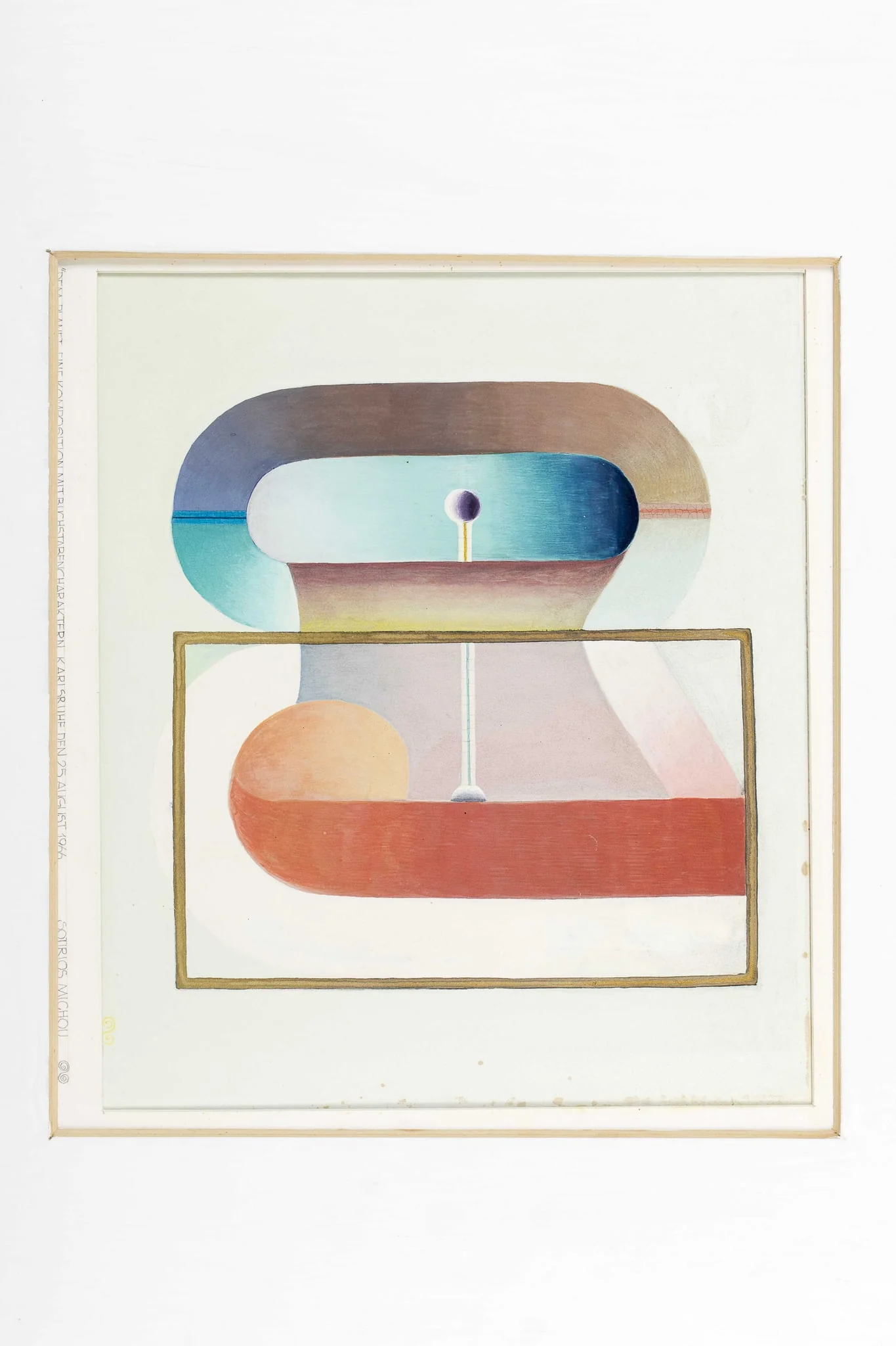 Der Planet (Ο Πλανήτης), by Sotirios Michou, unspecified, 1966