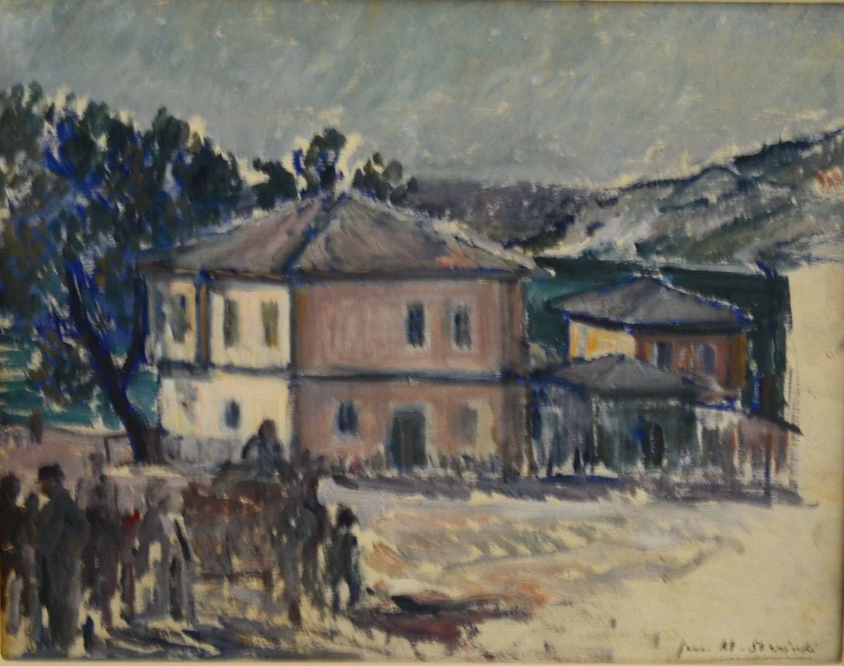 Peisaj din Balcic, by Jean Alexandru Steriadi, 1928