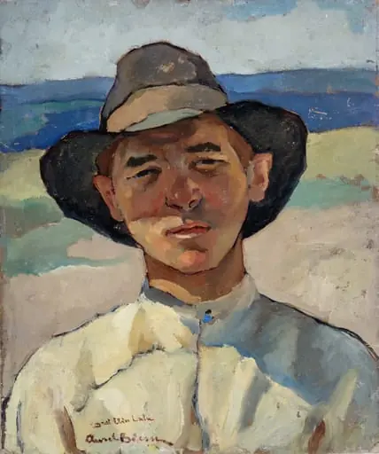 Portret de țăran tânăr