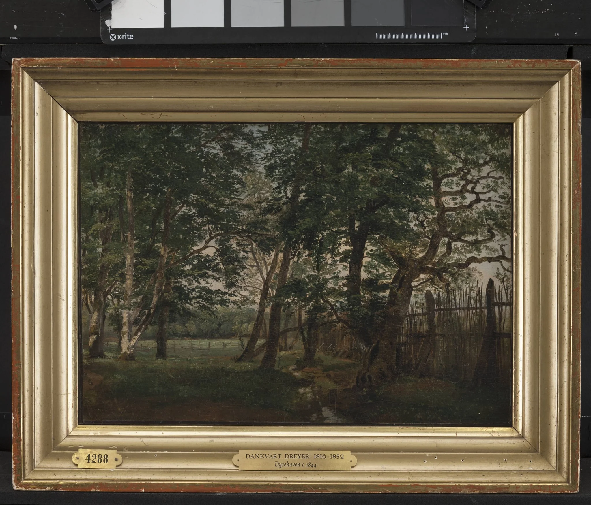 The Deer Park North of Copenhagen, by Unknown, 1844