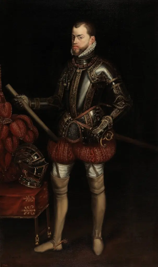 Philip II in St. Quentin's Armour