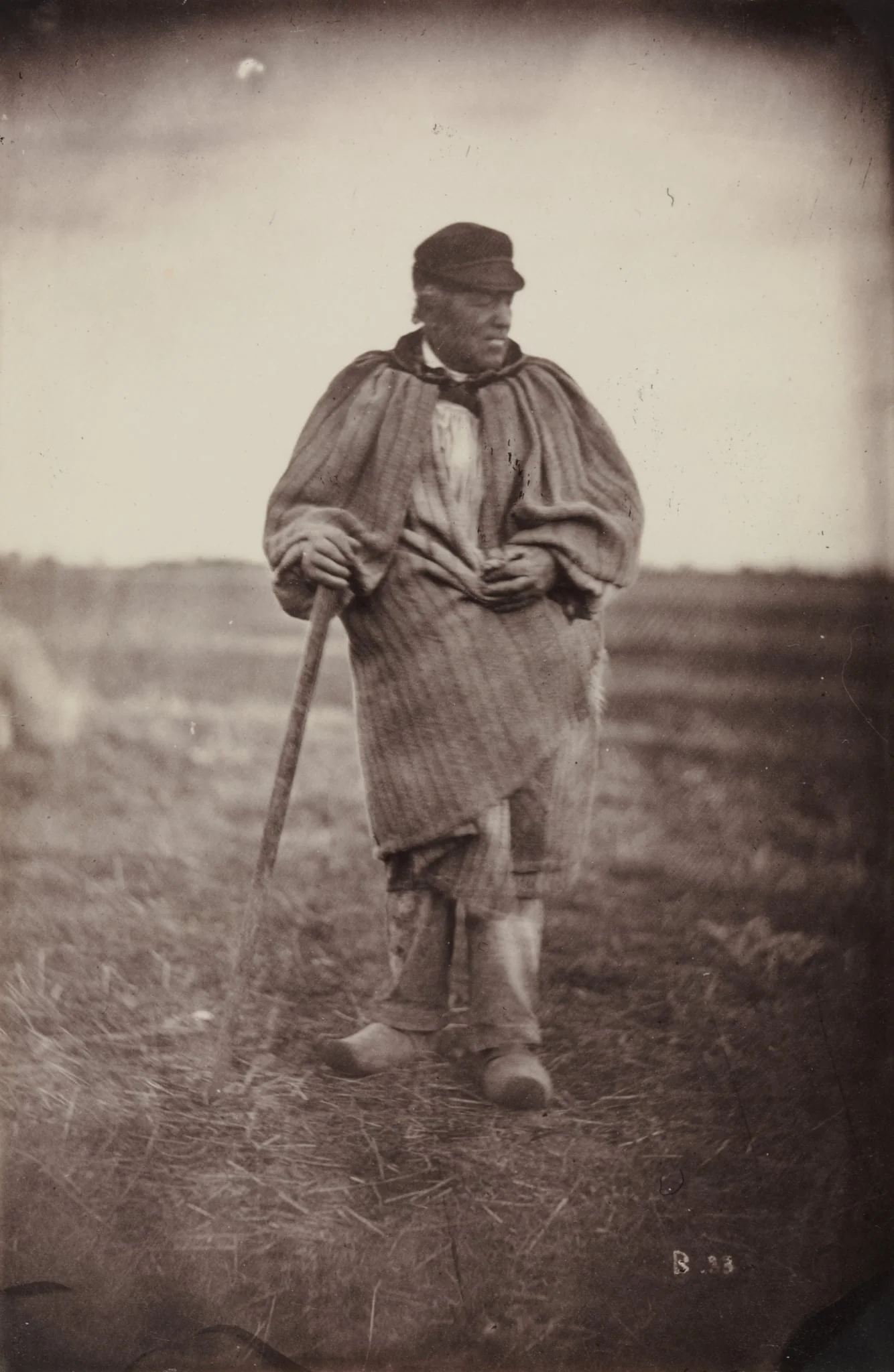 Man with Walking Stick, by Auguste Giraudon's Artist, 1870