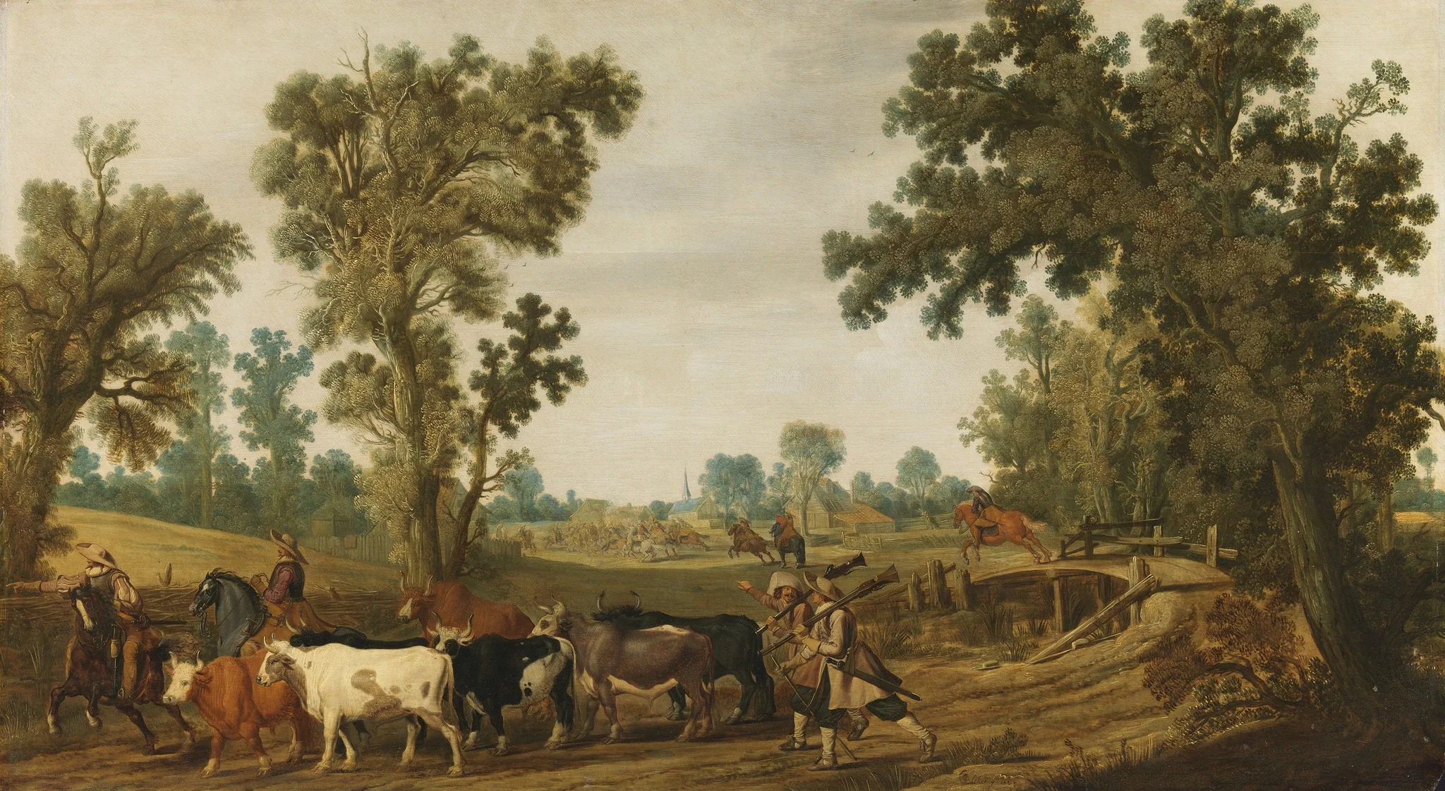 A Raid on a Village