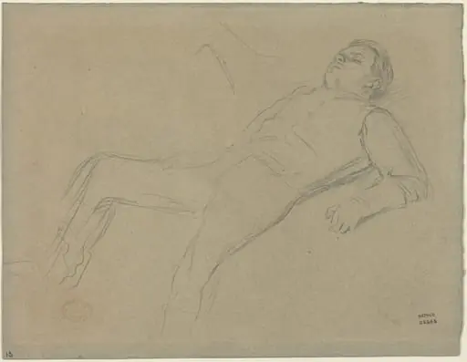 Fallen Jockey (study for "Scene from the Steeplechase: The Fallen Jockey")