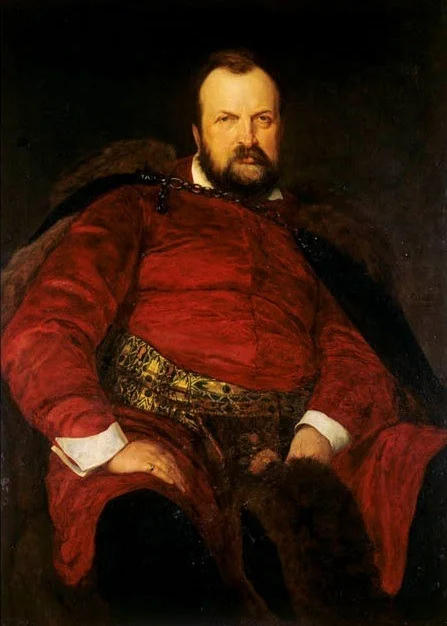 Portret Włodzimierza Dzieduszyckiego, by Henryk Rodakowski, oil, 1890