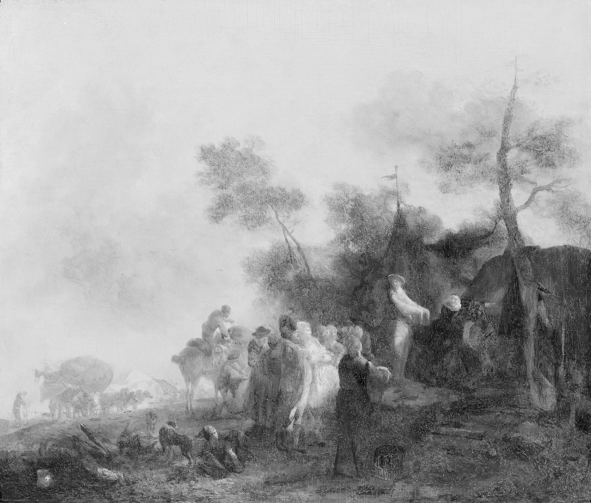 The Show (La Parade), by Nicolas-Antoine Taunay, unspecified, 1793