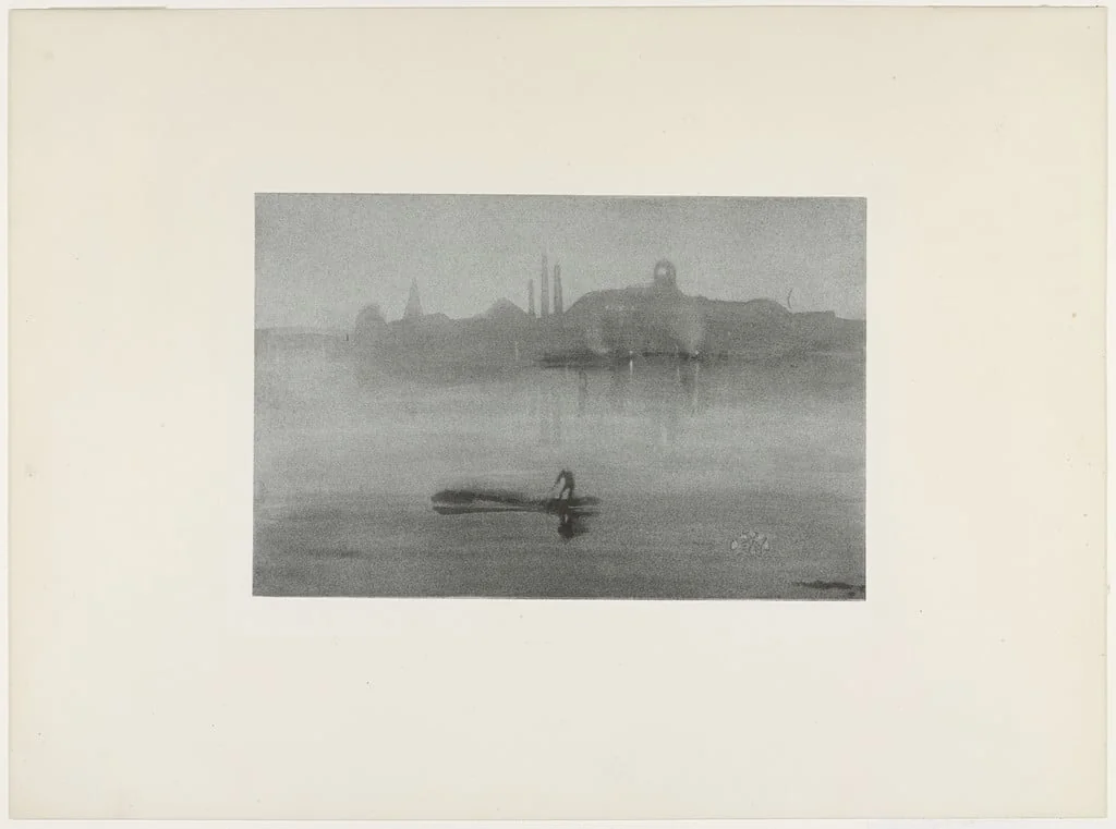 Untitled, by James McNeill Whistler, ink, 1878