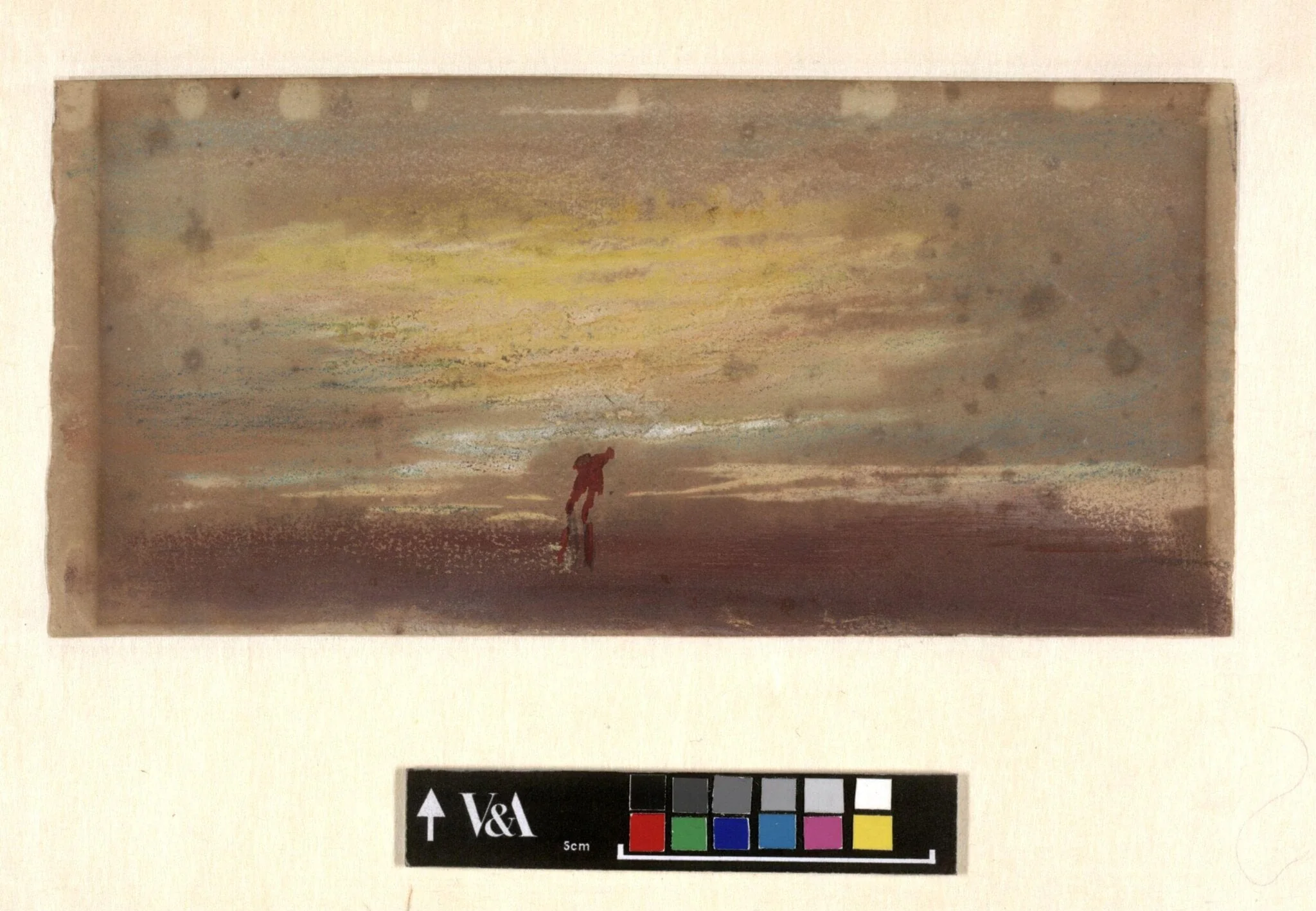 Study of Sunlight, by Joseph Mallord William Turner, watercolor, 1834