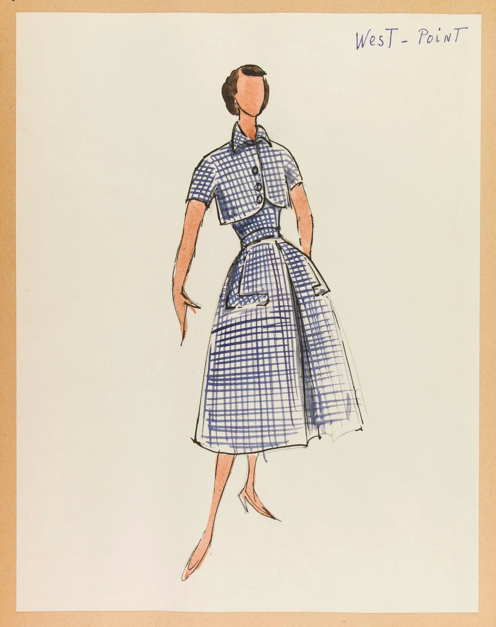 West-point, by Carven, 1955