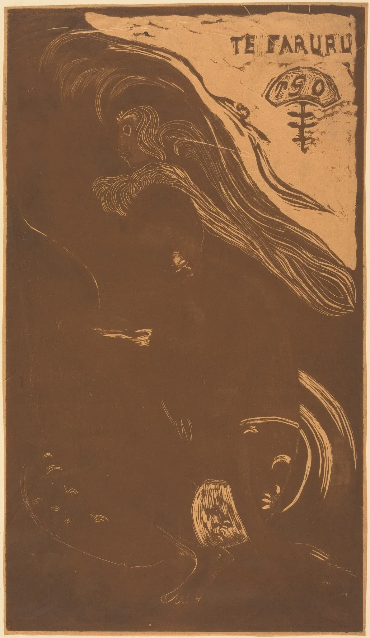 Te Faruru (They are Making Love Here), by Paul Gauguin, ink, 1894