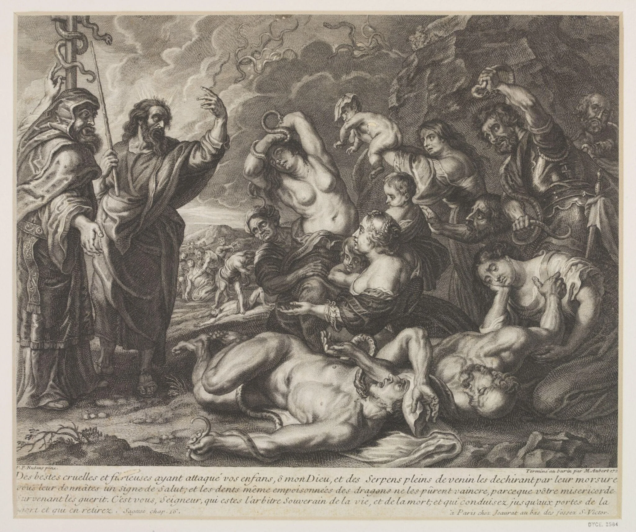 The Children of Israel and the Plague of Fiery Serpents