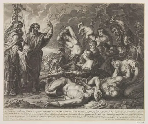 The Children of Israel and the Plague of Fiery Serpents