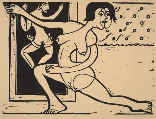 Dancer Practicing