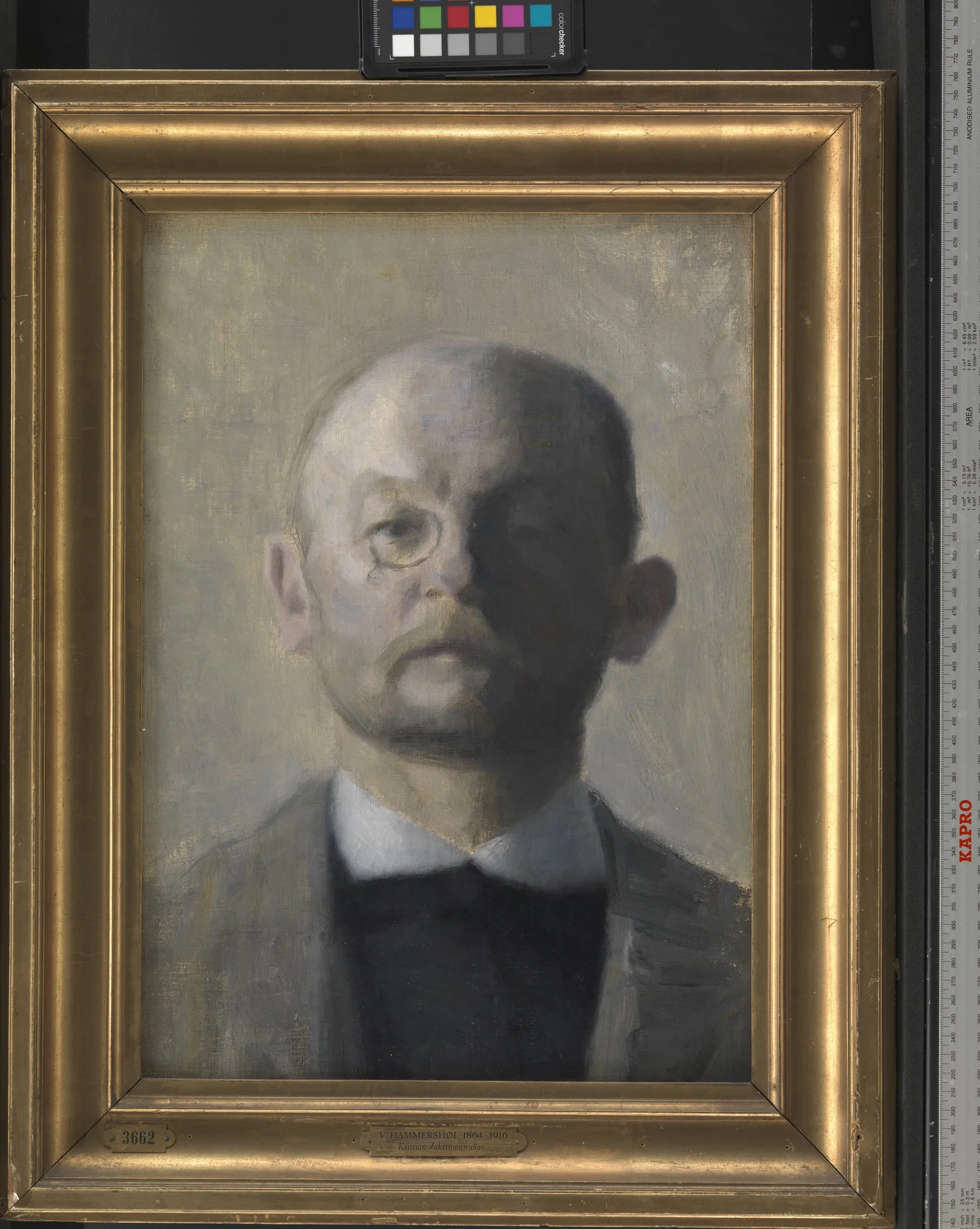 The Painter Kristian Zahrtmann, by Unknown, 1850