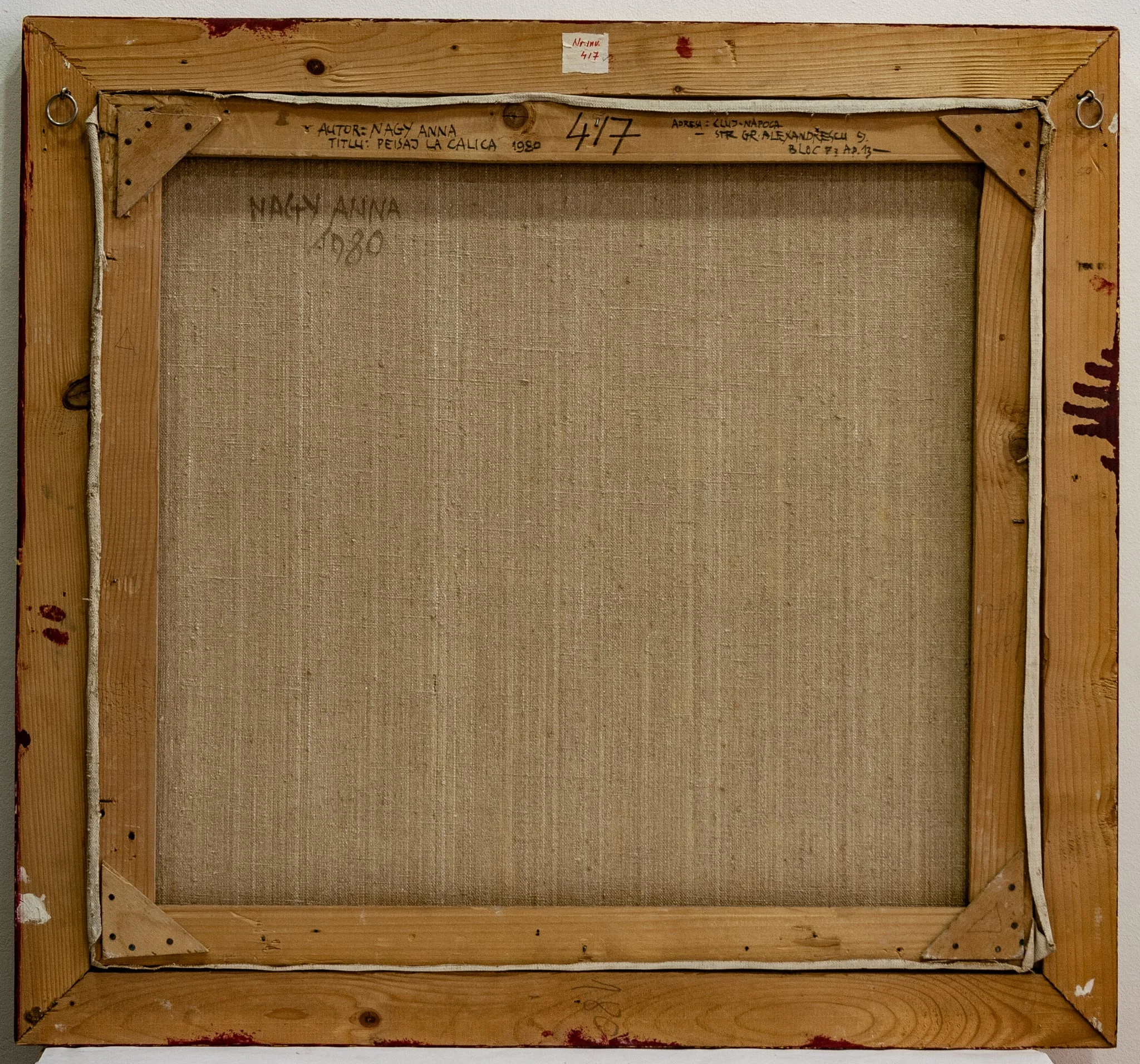 Calica ( Peisaj la Calica 1980), by Nagy Anna, unspecified, 1980