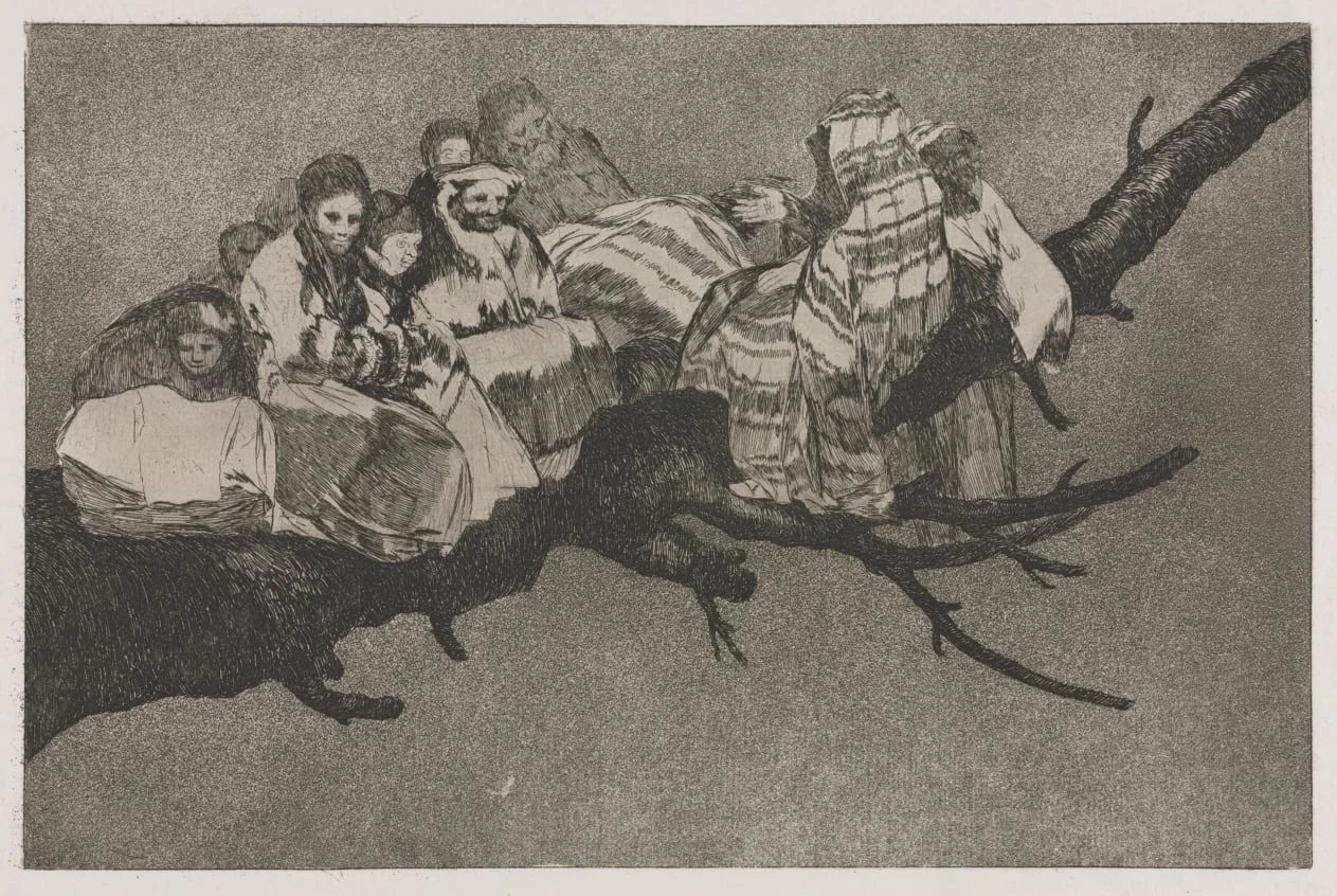 The Proverbs:  Ridiculous Folly, by Francisco Goya, 1864