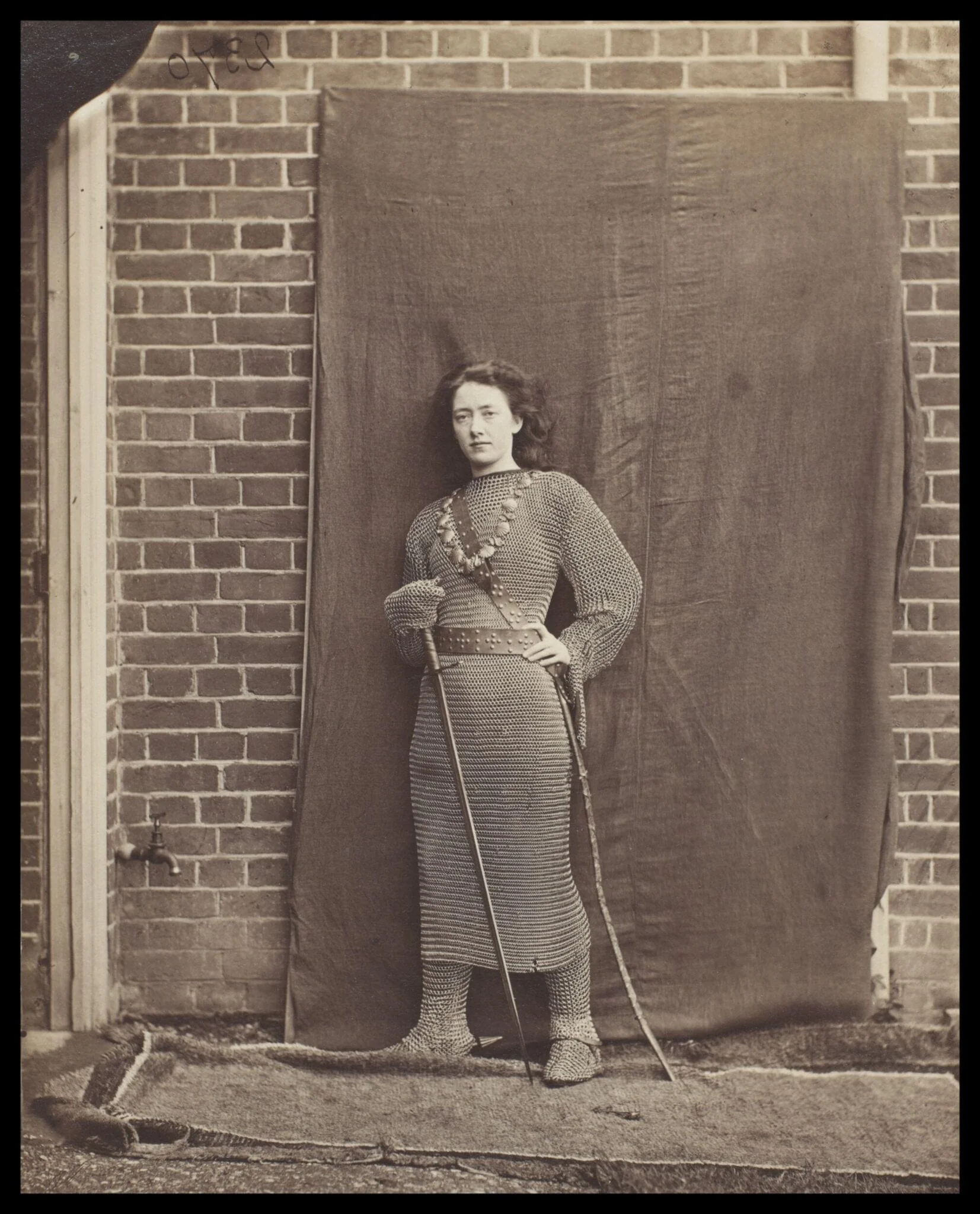 Guy Little Theatrical Photograph, by Lewis Carroll, photographic, 1850