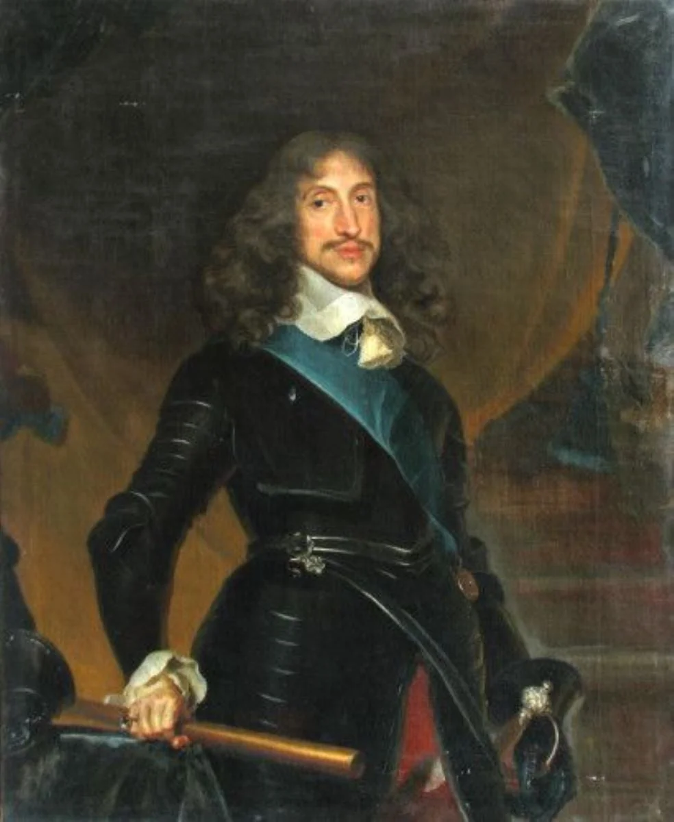 Un general englez ; pandant: Soția unui general englez, by Joachim Sandrart cel Bătrân, unspecified