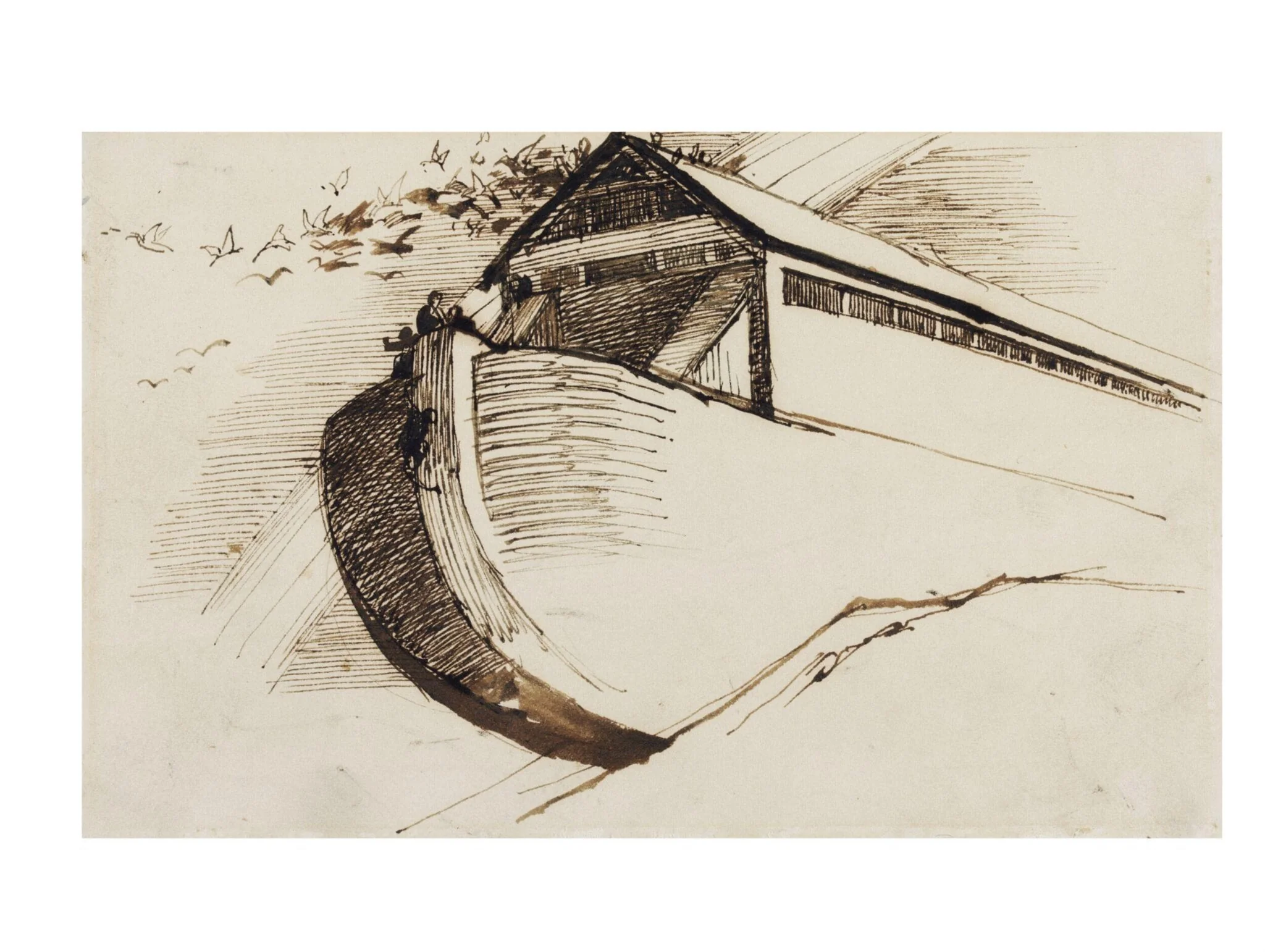 The Ark, by Daniel Maclise, 1825