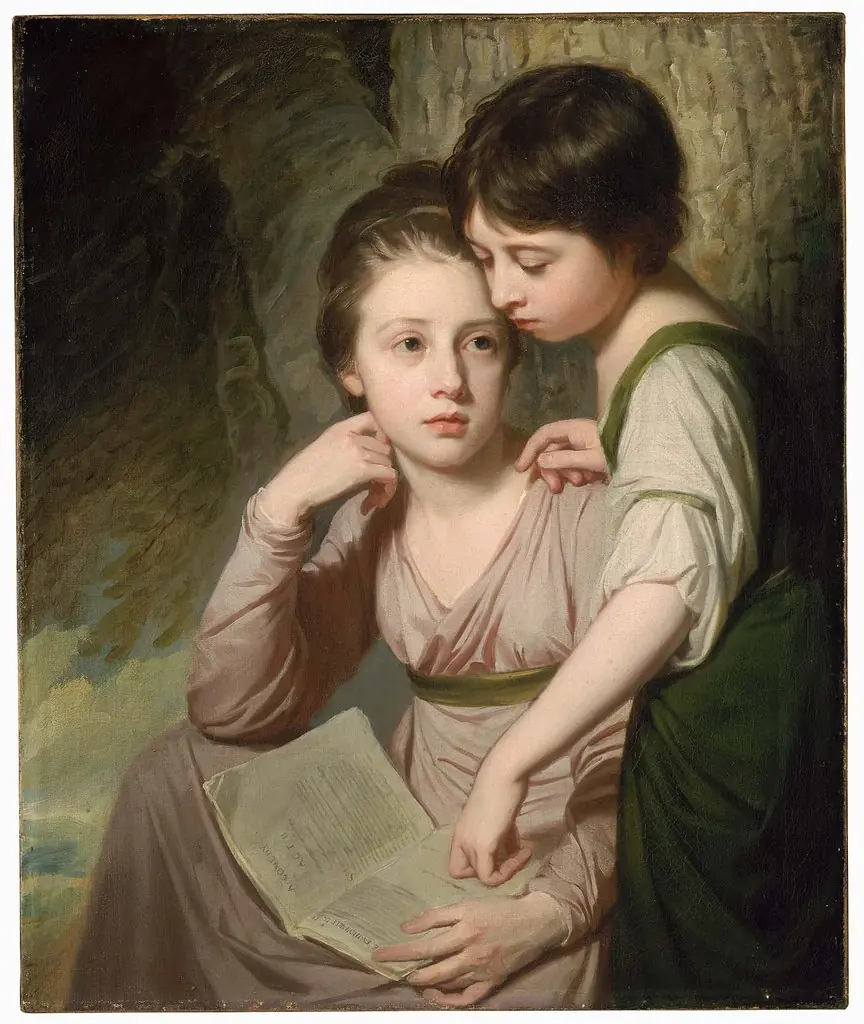 Portrait of Two Girls (Misses Cumberland)