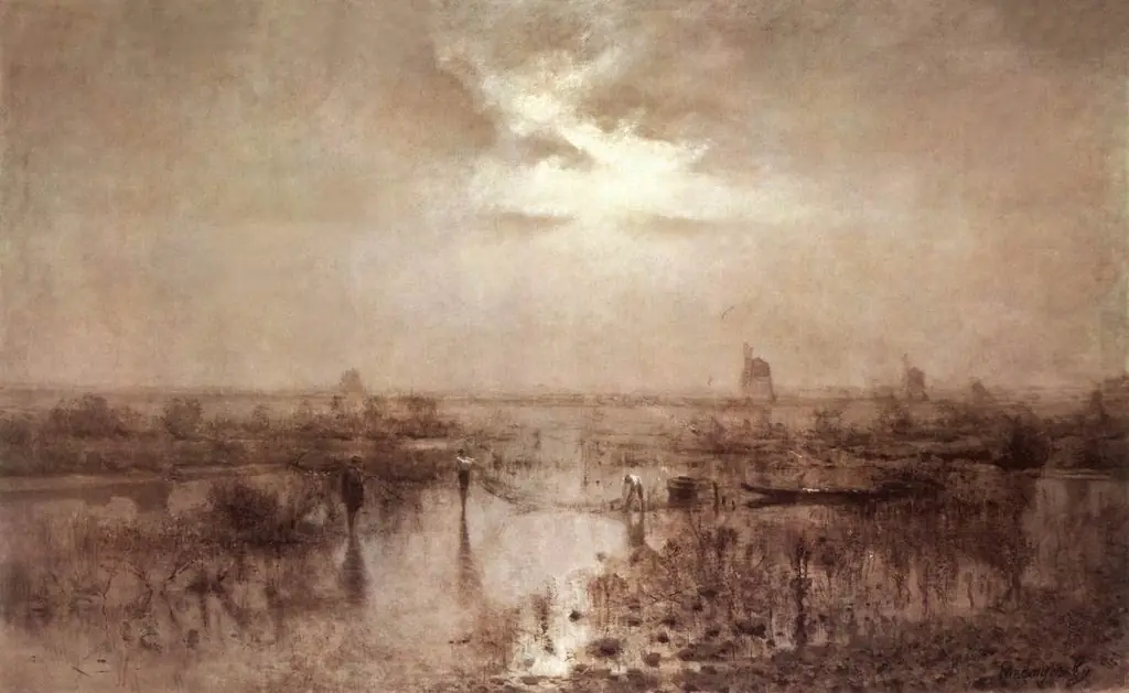 Fishing by the River Tisza