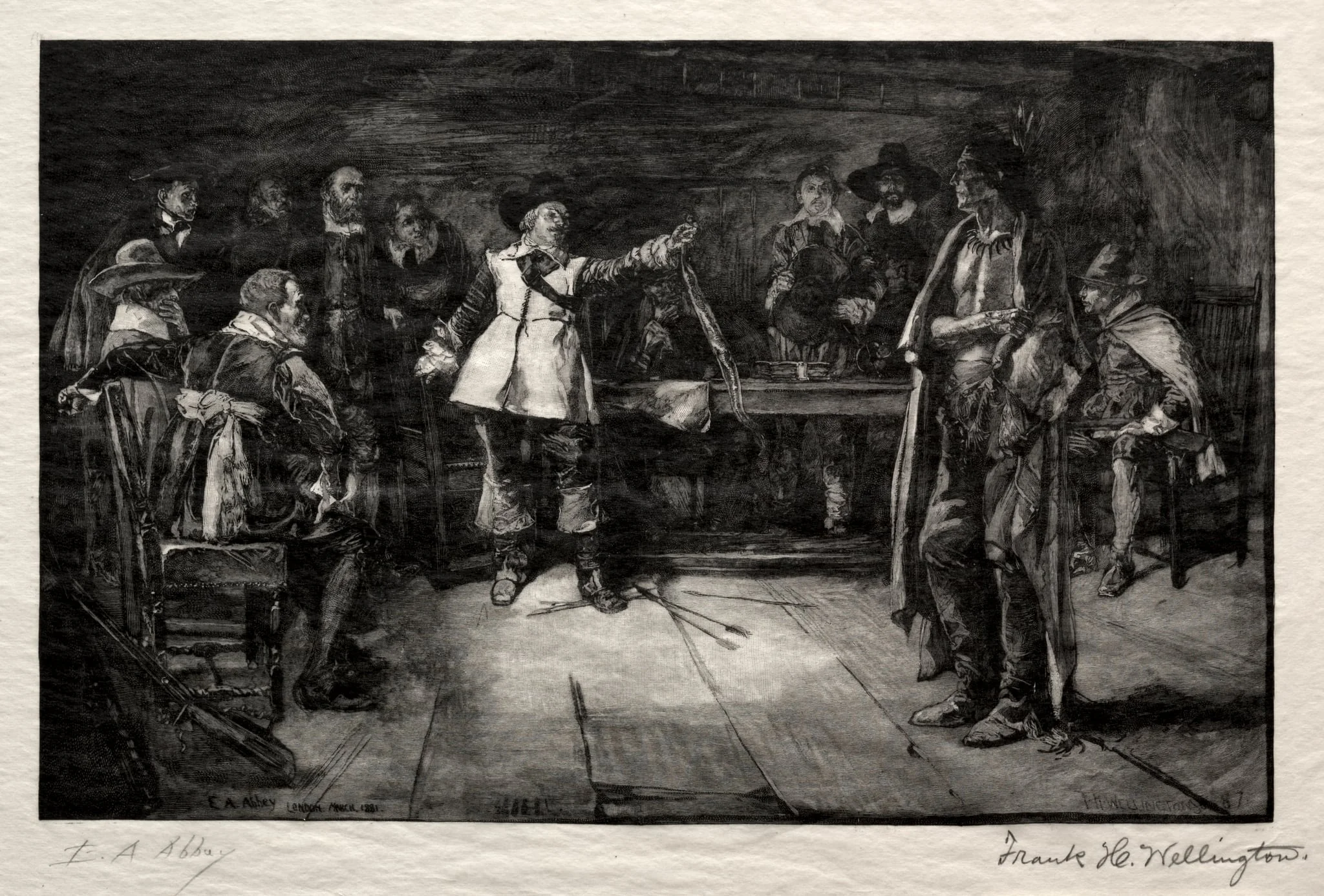 Miles Standish's Challenge