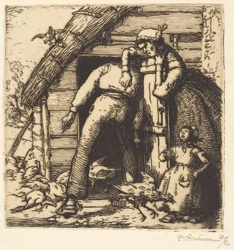 The Poulterer, Vendee (Le Poulailler, Vendee)