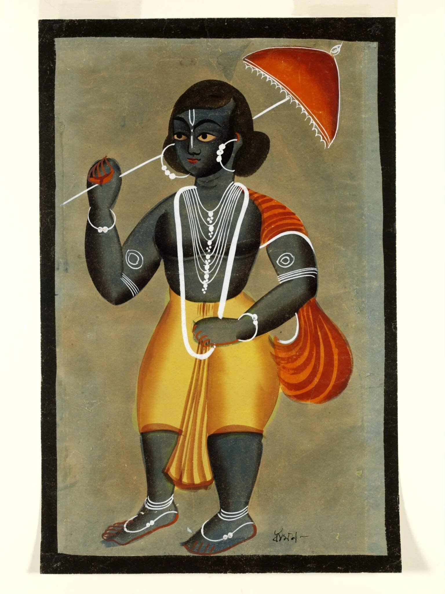 Vamana, by Unknown, paint, 1885