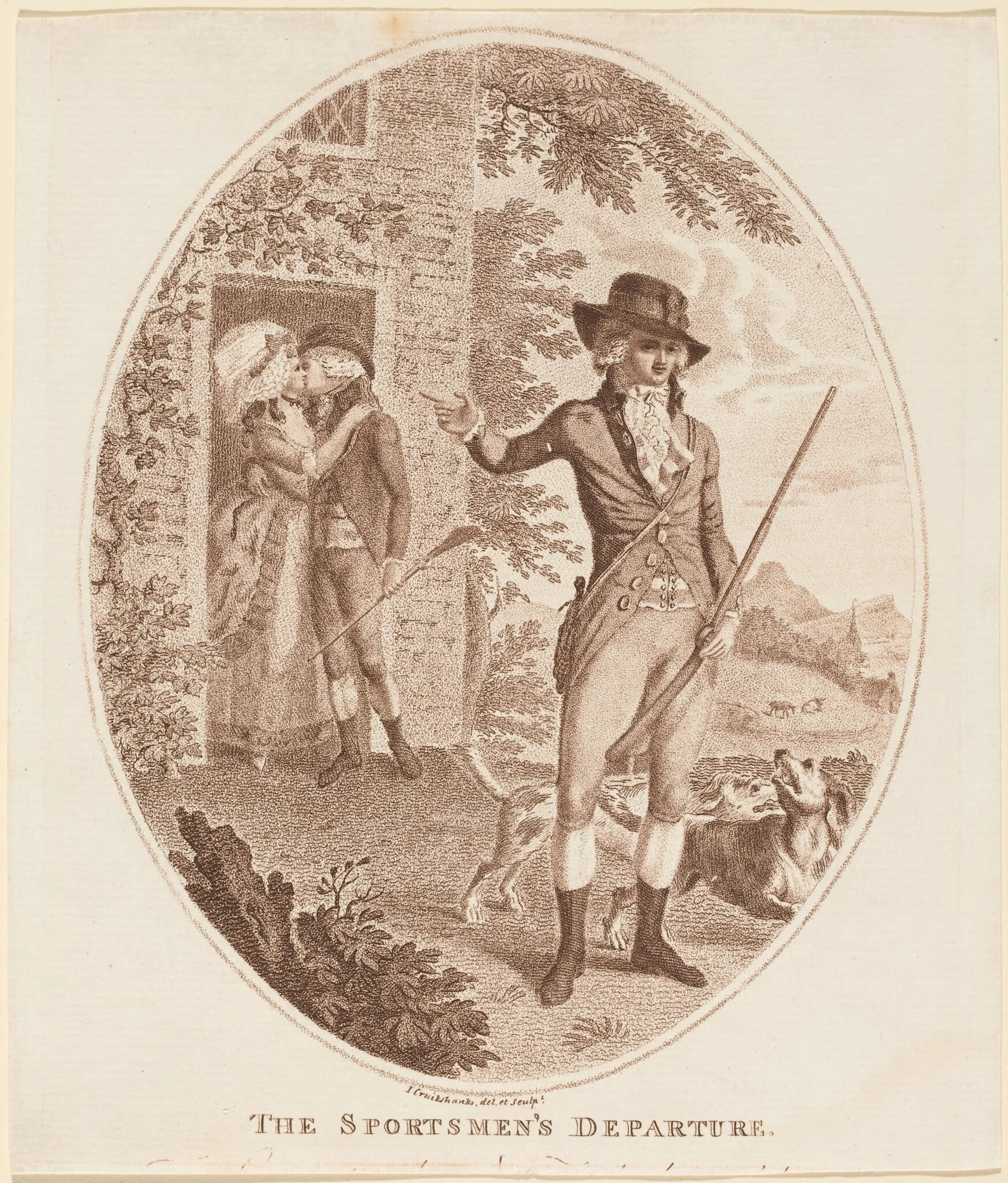 The Sportsmen's Departure