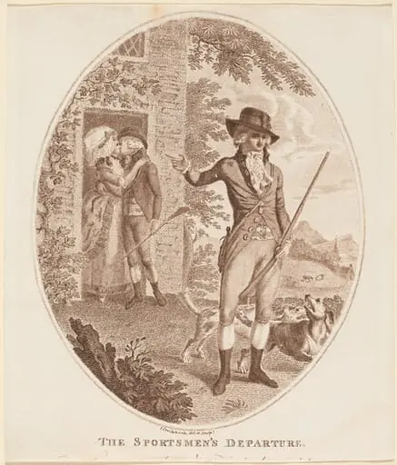 The Sportsmen's Departure