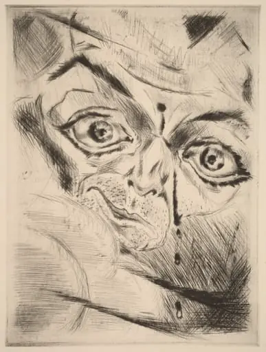 Peter with a Gunshot Wound in His Forehead