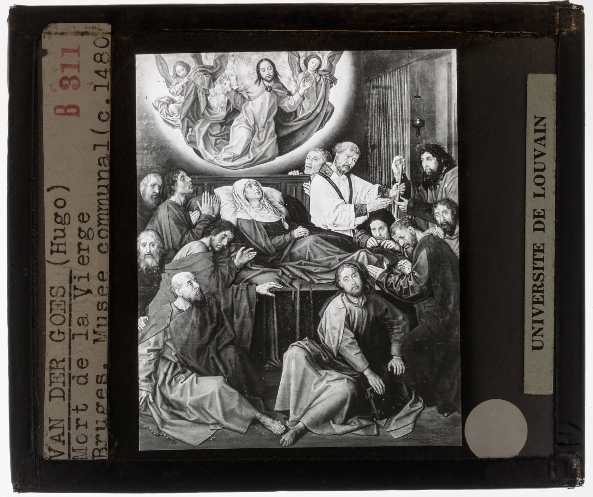 Hugo van der Goes. Death of Mary