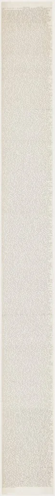 Untitled, by Christopher Knowles, 1982