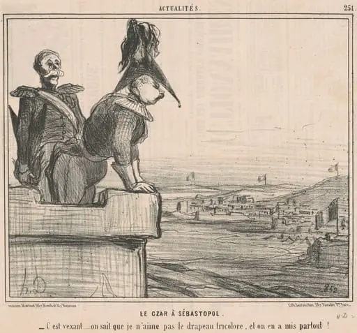 Le czar a Sébastopol