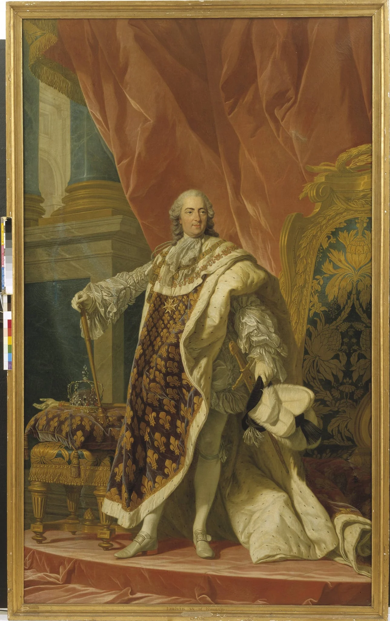 Louis XV of France (1710-1774), by Unknown, 1765