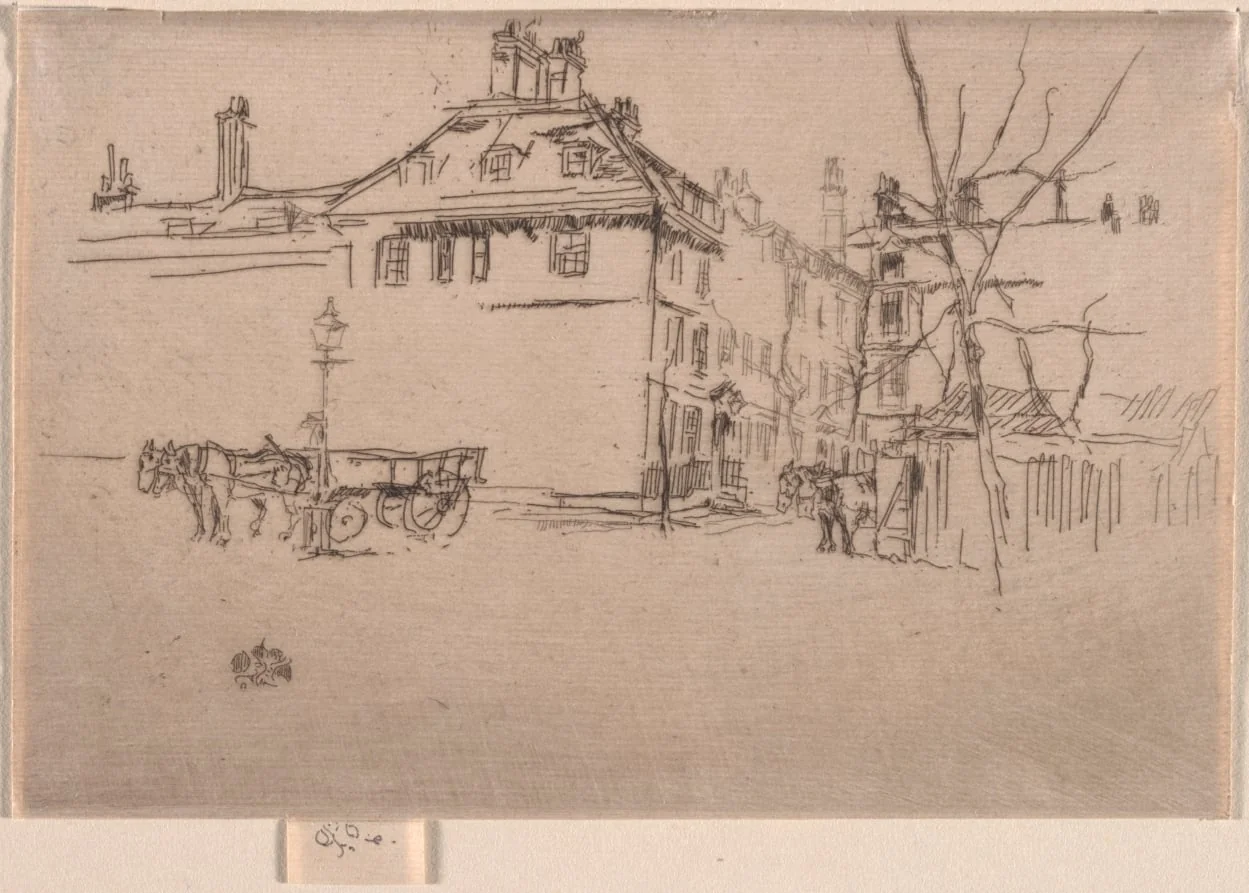 Temple, by James McNeill Whistler, 1886