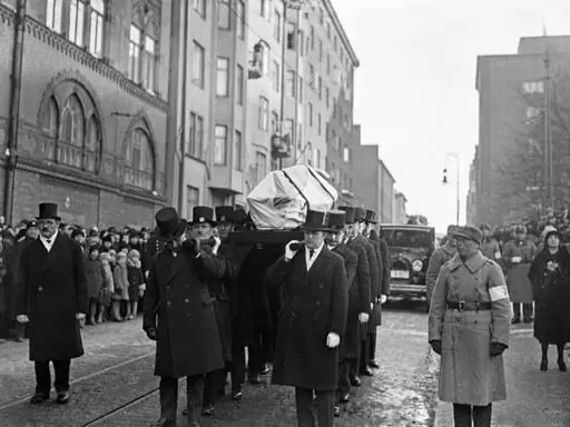 Akseli Gallen-Kallelan hautajaiset
