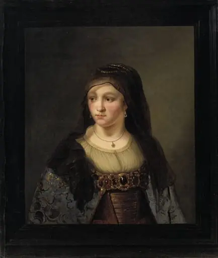 Portrait of a Lady in a Veil
