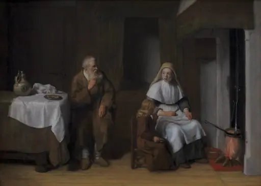 The Prophet Elijah with the Widow of Zarephath and her Son