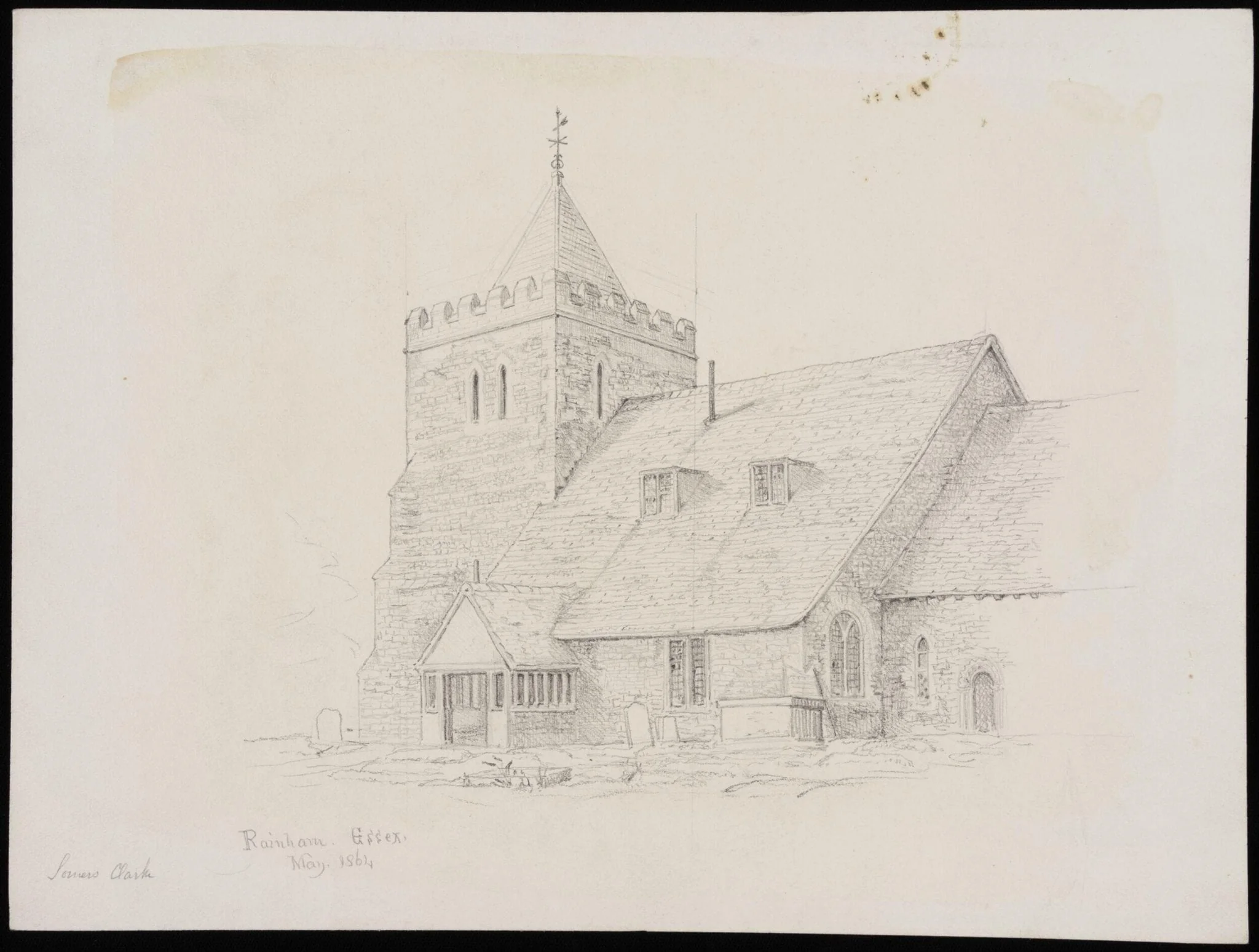 Untitled, by Somers Clarke, 1864