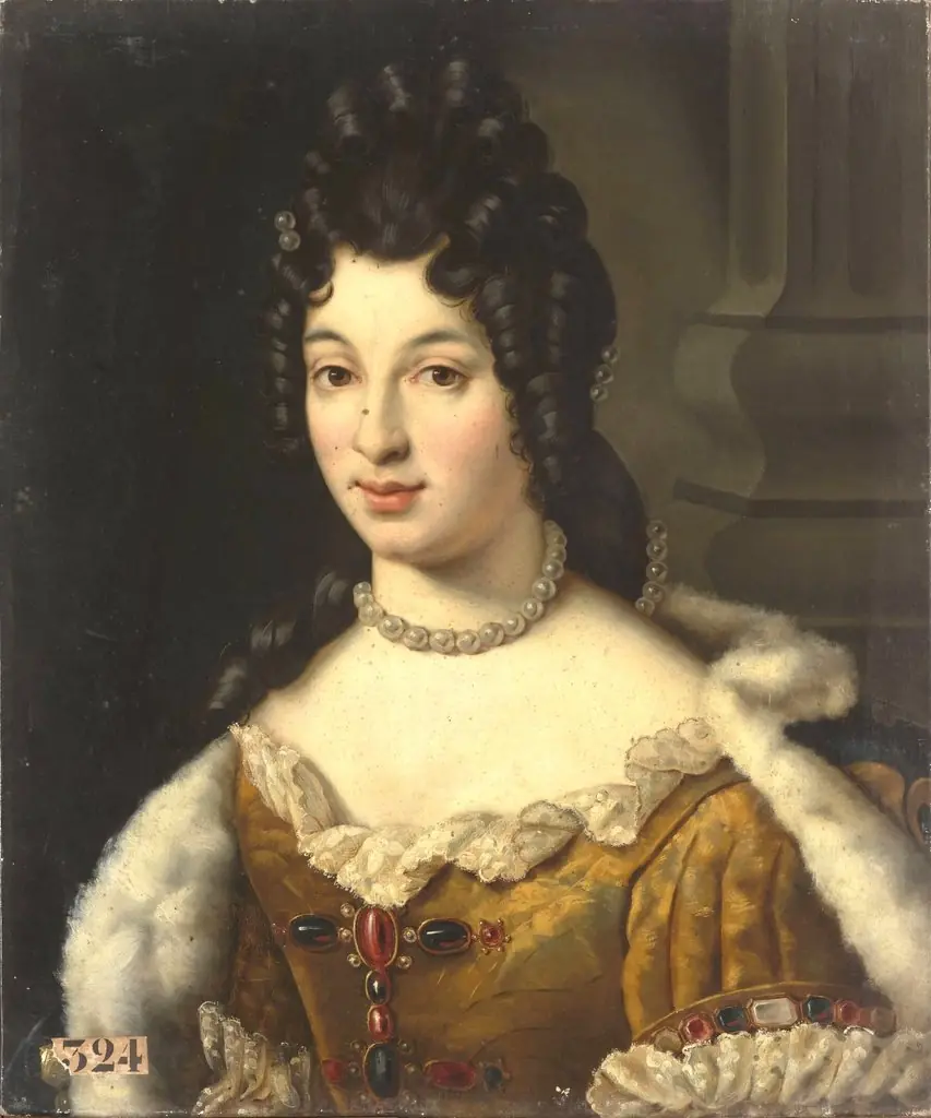 Portrait of Maria Adelaide of Savoy