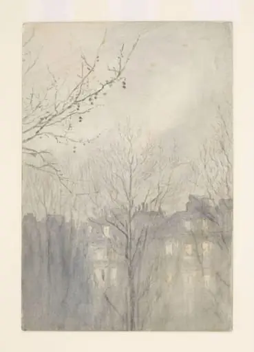 Bolton gardens at dusk