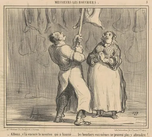 Allons, v'la encore le mouton qui a haussé