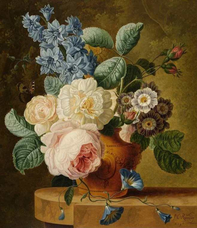 Vase of flowers