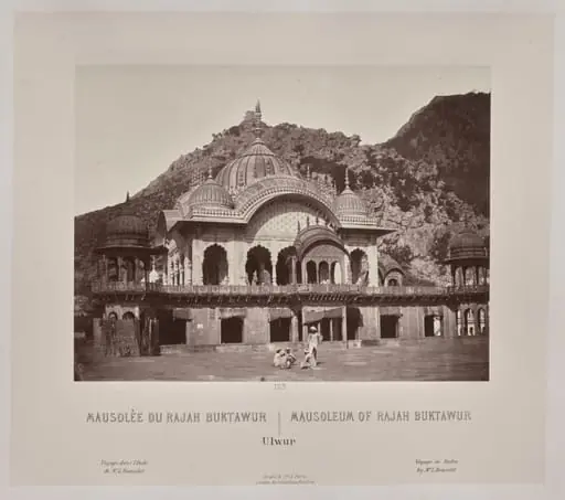 Mausoleum of Rajah Buktawur, Ulwur