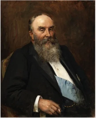 Portrait of Mervyn Wingfield, 7th Viscount Powerscourt (1844-1904)