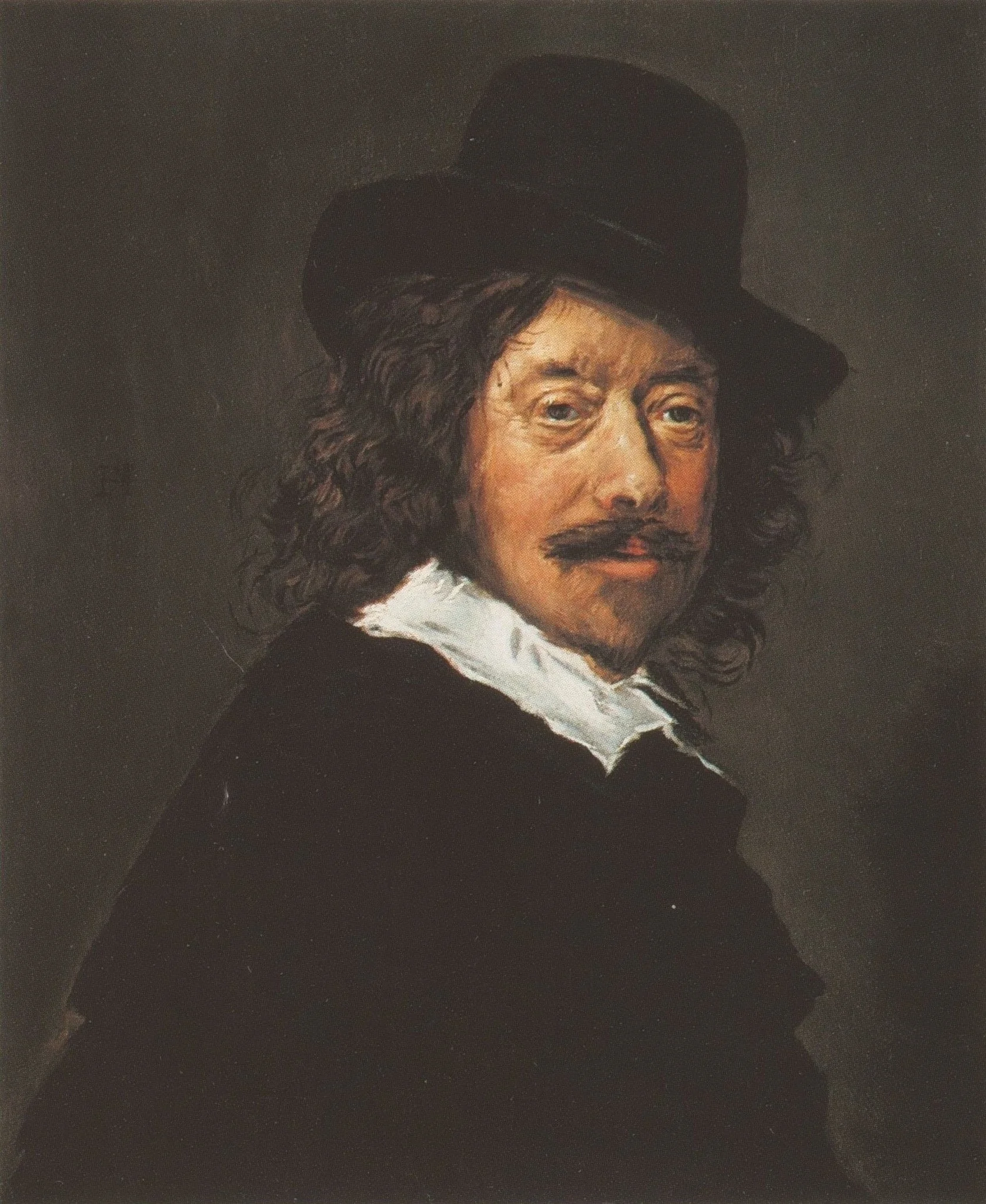 Portrait of Frans Hals, by Unknown, oil, 1640