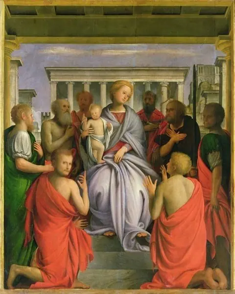 Madonna and Child and Saints